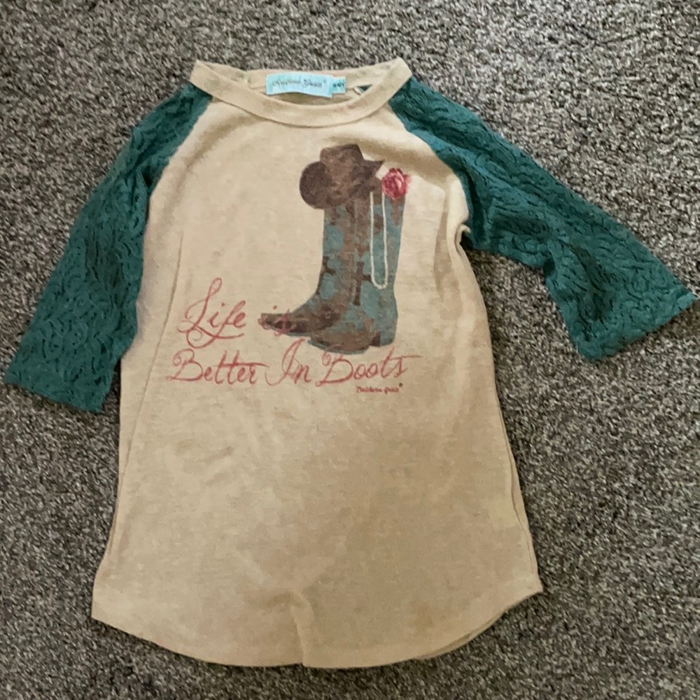 Girls western top